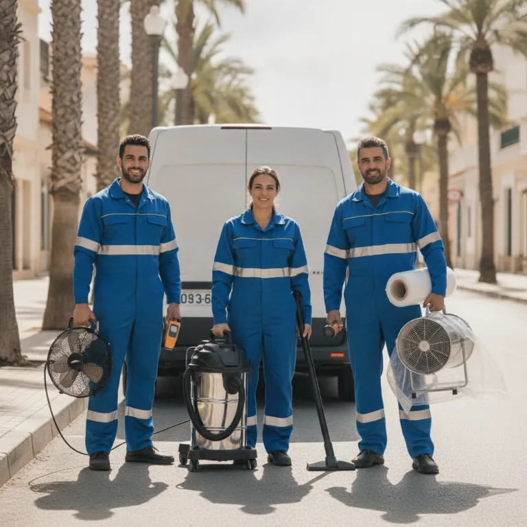 Restauración de Daños Por Agua equipo en Valencia